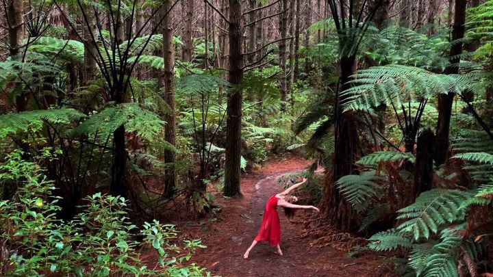 Libby-Rose Niederer in a moment from her 'Arohanui'