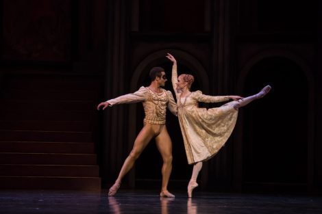 Mia Heathcote and Patricio Revé in 'Romeo and Juliet'. Queensland Ballet 2019. Photo: © David Kelly